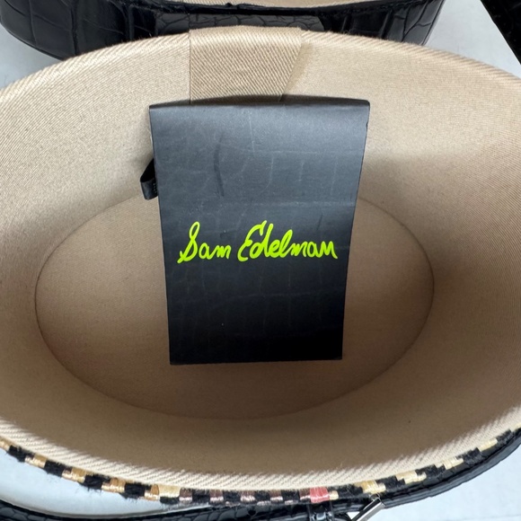 SAM EDELMAN Oval Crossbody Bag/Purse/Straw/Pre-Owned never used - Picture 10 of 15